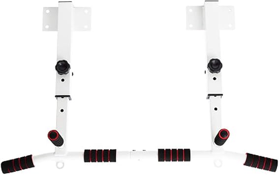 Home Strength Training Equipment Multifunctional Chin Up Bar Wall Mount Ceiling Mount Hanging Health Device Pull Up Equipment Color White Wall Mount Size 94x63cm