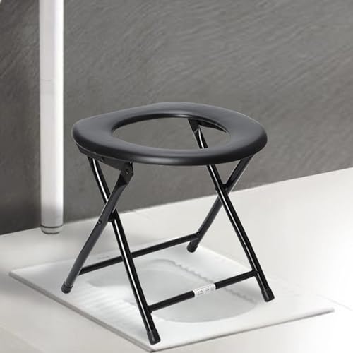 Chaise percée adulte contre les risques de chute des personnes âgées