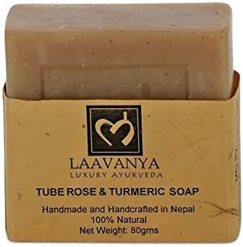 Tube Rose & Turmeric Soap