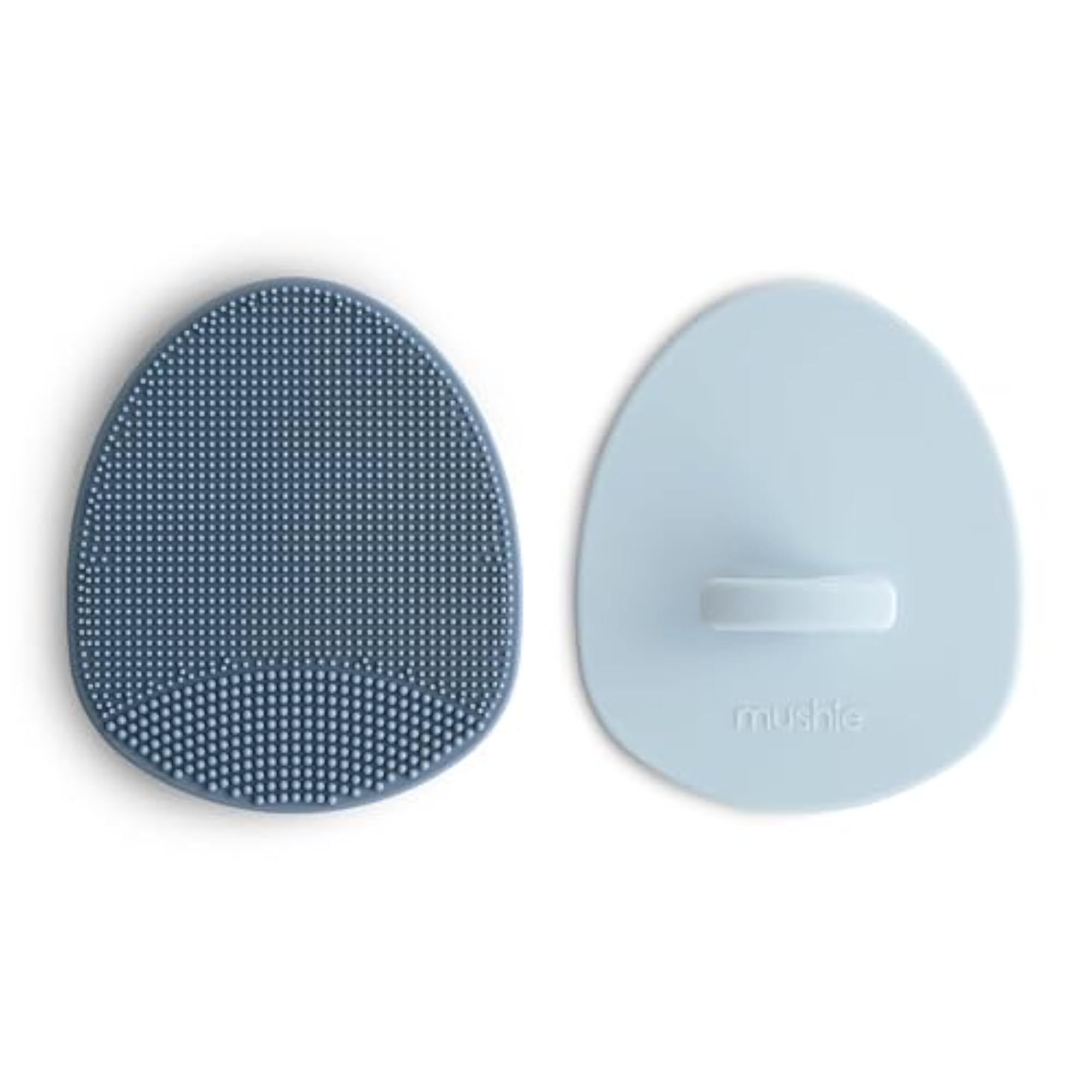 Baby Bath Cradle Cap Brush, Silicone Bristles