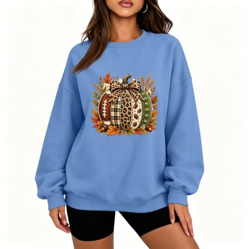Jielayou Plus Size Halloween Sweatshirt Fleece Graphic Comfortable Pullover - image 2
