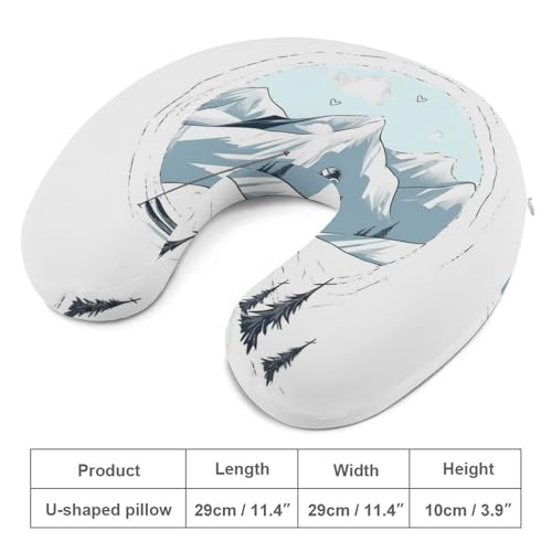 Almohada de espuma viscoelástica tamaño único cervical miniatura 2
