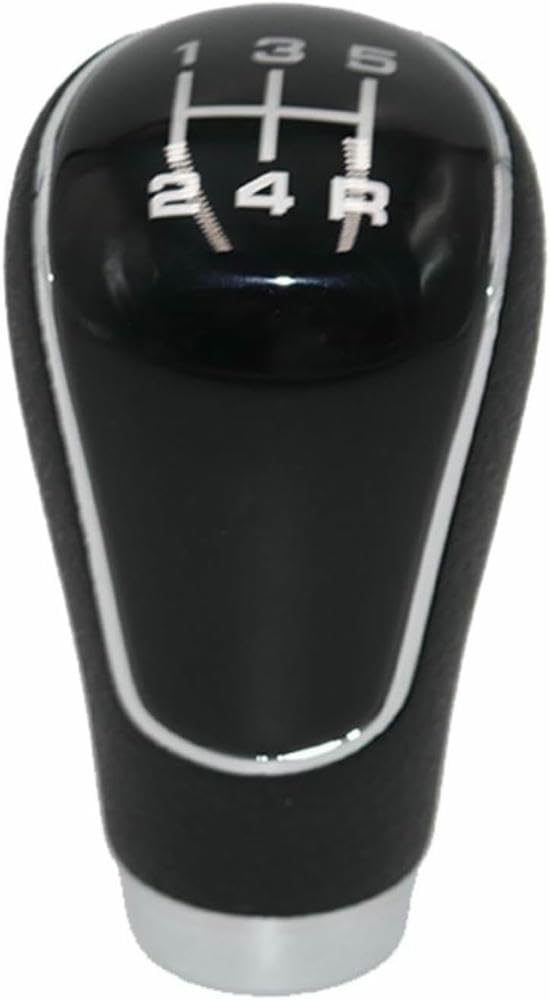 Gznbb 5S Black Car Manual Gear Shift Knob Boot Cover Gaiter Lever Shifter Handle Stick, For Hyundai Tucson 2004-2014