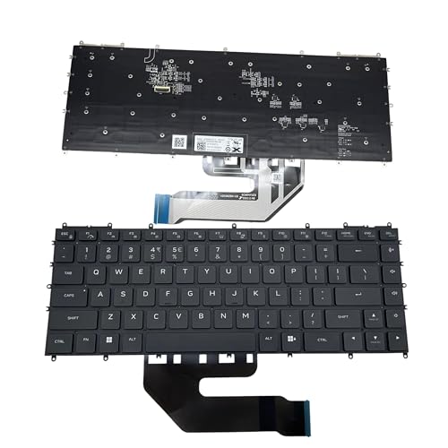 Clavier US Alienware X17 R1 P111F RVB V203825AS2 de remplacement pour PC portable de gaming