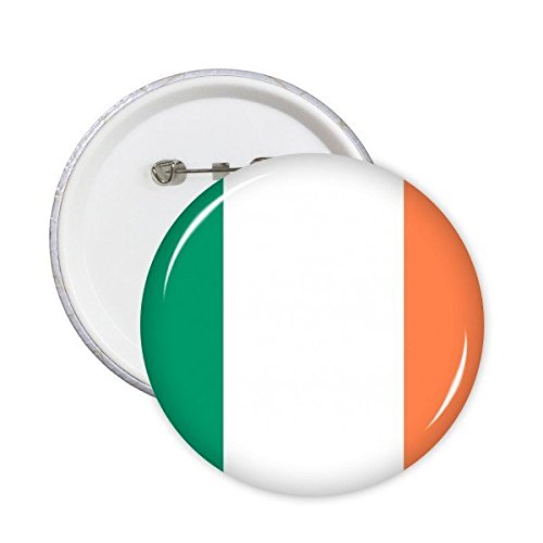Badge Irlande cadeau souvenir celte lot de 5 boutons ronds pour amateurs de culture européenne