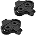 HAPPY FINDING Bike Fahrrad Schuhplattenset, SPD Compatible Bike Pedal Cleats, Pedalplatten Fahrradzubehör Set für Shimano