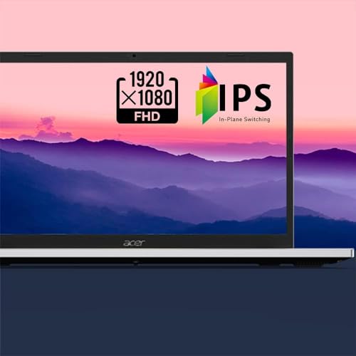 Image of acer Aspire 3 Touch Slim Laptop in Mettalic Silver Ryzen 5 4-Core up to 4.3GHz 16GB RAM 1TB SSD 15.6in FHD HDMI W11 (A315-24PT - Renewed)