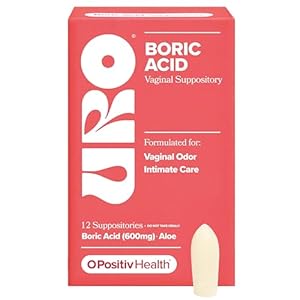 O Positiv URO Boric Acid Vaginal Su...