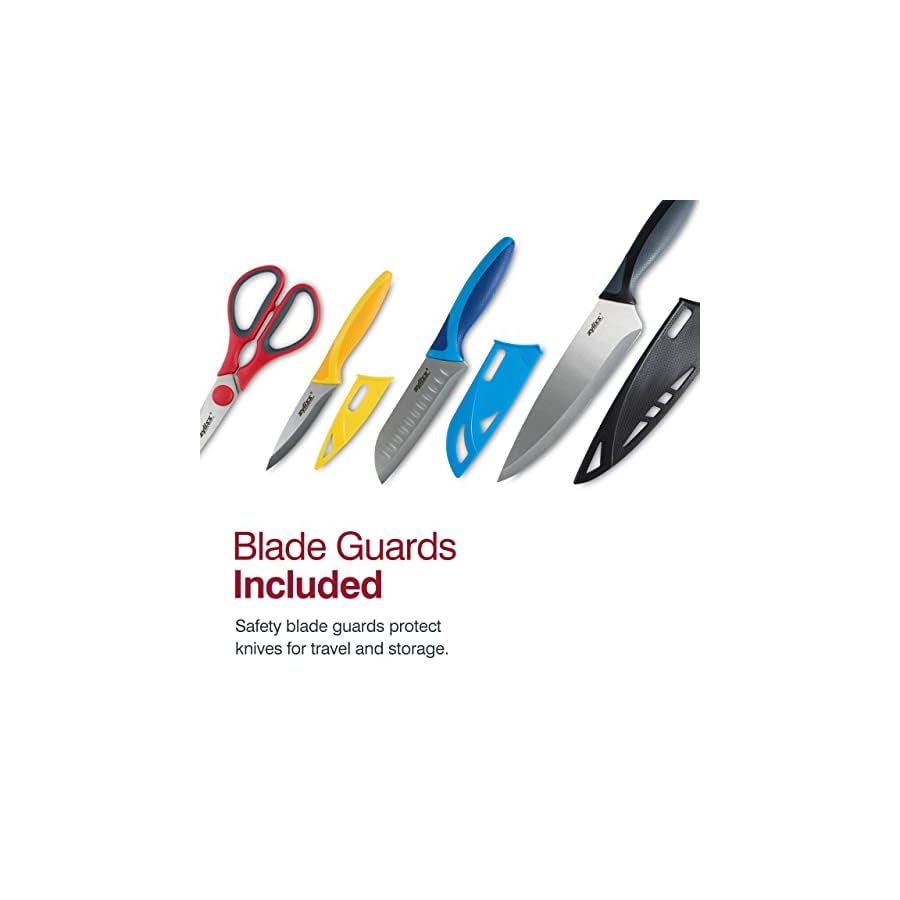 ZYLISS-4-Piece-Value-Knife-Starter-Set-with-Sheath-Covers-Stainless-Steel ZYLISS 4 Piece Value Knife Starter Set with Sheath Covers, Stainless Steel