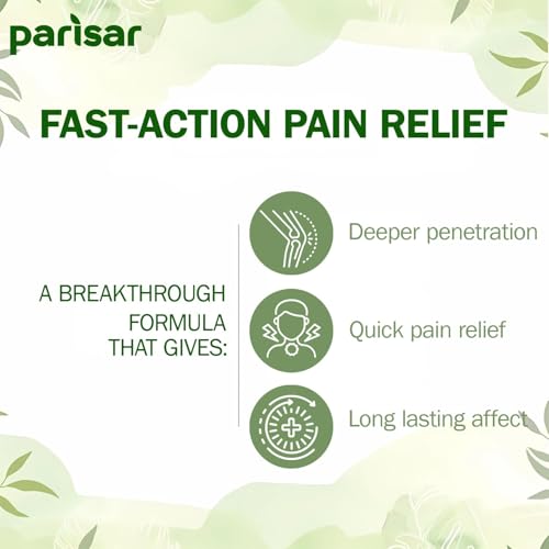 Image of Parisar Pharma Ultra Strength Pain Relief Cream | Fast-Absorbing & Non-Greasy | Joint & Bone Therapy | Single Pack