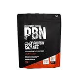 Premium Body Nutrition - Whey-ISOLAT-Pulver, 1 kg, Erdbeere - 33 Portionen