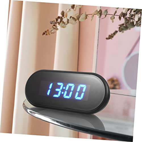 Yardwe 1 Peça Relógio De Mesa Luminoso LED Relógios De Parede Relógio Digital LED De Mesa Relógio De