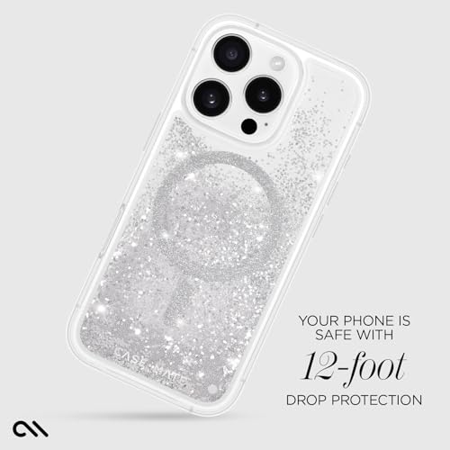 Image of Case-Mate iPhone 16 Pro Case - Silver Waterfall