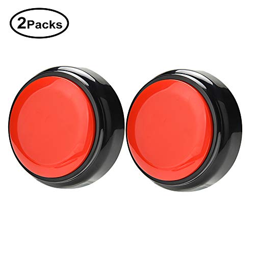 Cover Recordable 20 Seconds Surprise Message Talking Button Record Answer Buzzers Set of