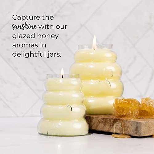 A Cheerful Giver Spring Candles Honey Apple Beehive Jar Candle - 30 Ounces With 150 Hours Burn Time - Gifts For Women #TOP3