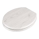 【APARIENCIA HERMOSA】El asiento del inodoro es hermoso y atraerá la atención en cualquier baño.No solo agregará un toque de estilo a su baño, sino que también será extremadamente duradero.Tenemos dos colores para que elijas, rojo marrón y color de la madera.
