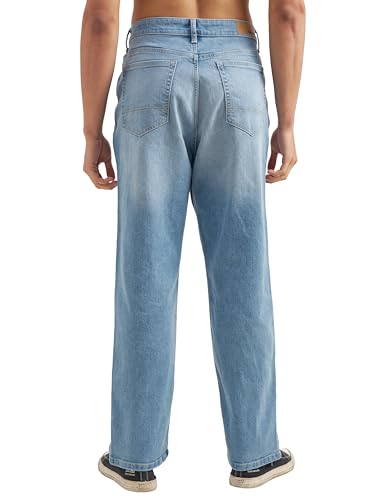 Image of Highlander Men's Straight Relaxed Fit Jeans | Stretchable | Everyday Comfort & Style| Jeans for Man|Premium Cotton Blend