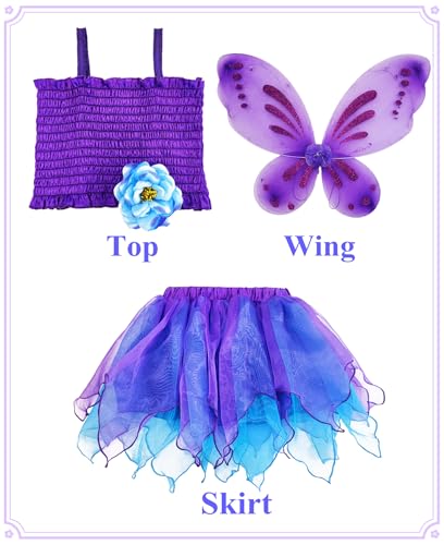 Disfraz de princesa con luces para niñas miniatura 6