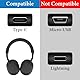 GEEKRIA USB-C-Audiokabel, kompatibel mit FiiO K3/BTR5/Q1/Q3/Q3s, Qudelix 5K, xDuoo Link2/XD-05PLUS, E1DA 9038G3/9038S/9038D, Lotoo PAW S2, Ersatz-Audiokabel Typ C (15 cm)
