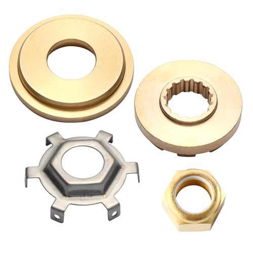 Image of 13 x 19 Aluminum Boat Propeller for Mercury Engines 40 50 60 70 75 80 90 100 115 125 140 150HP 48-77346A45 15Spline Tooth RH