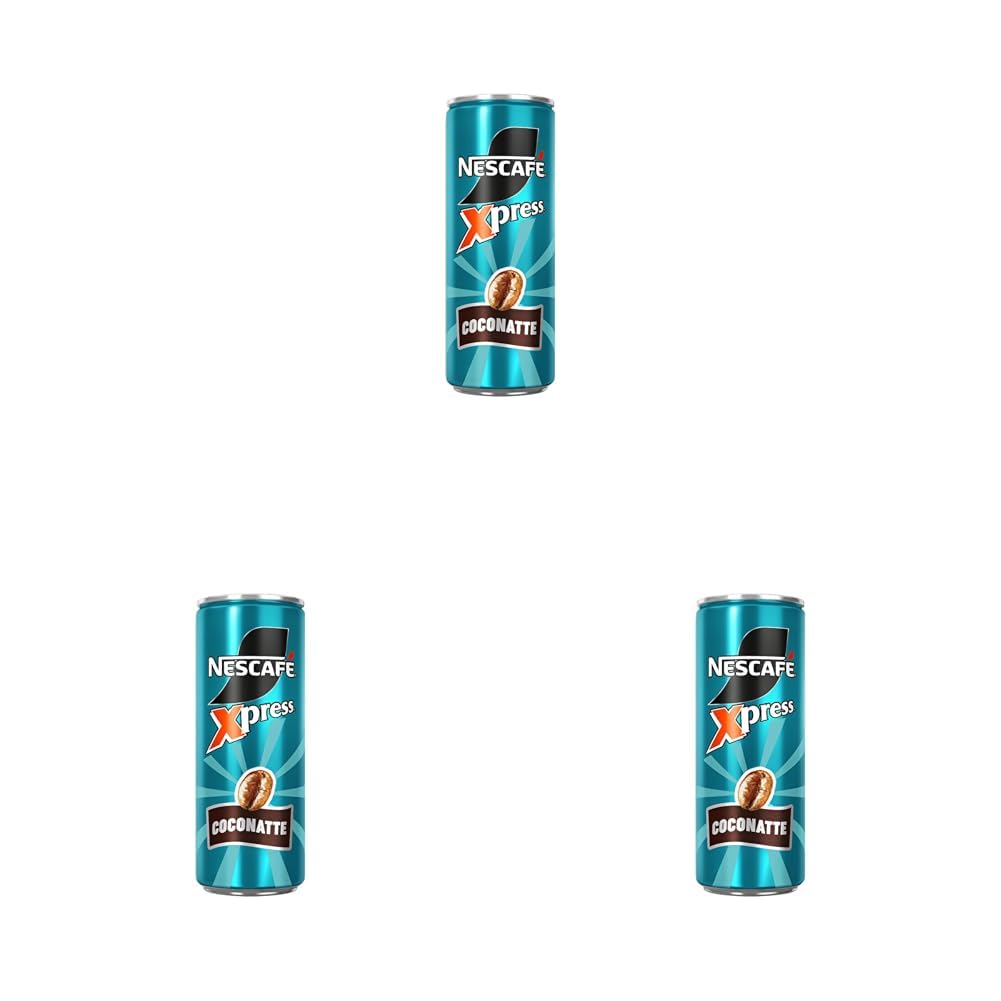NESCAFÉ, Xpress Kahveli Sütlü İçecek, Hindistan Cevizi Ve Badem Aromalı, 250ml Tekli Paket 3lü paket