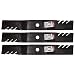 MowerPartsGroup Set of 3 396-730 Gator Mulcher G6 21" x7/8" Replaces John Deere M128485