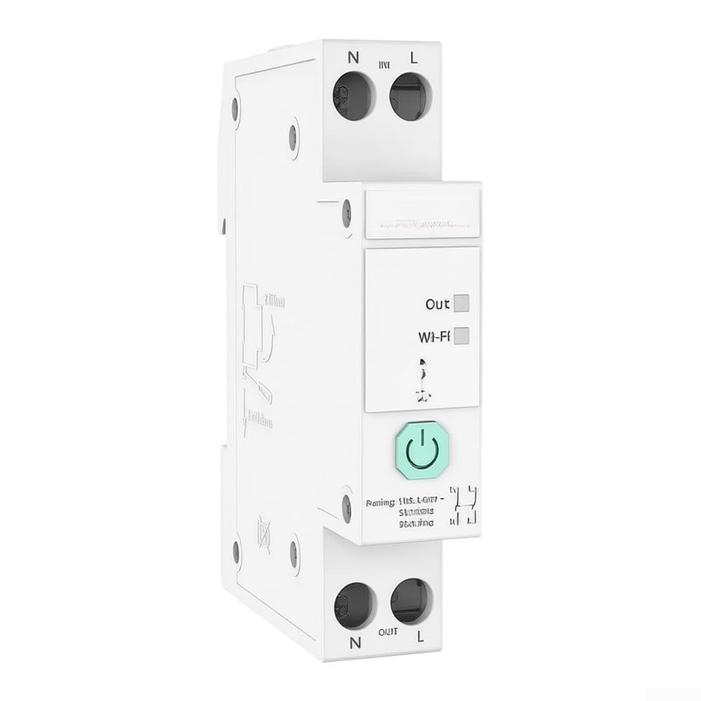 per interruttore intelligente zigbee 32 A guida di montaggio per energia