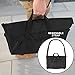 VIVO Monitor Carrying Case for up to 24 inch Screens, Portable Bag, Removable Padded Strap, Accessory Pocket, Water Resistant, Black, CASE-MT02