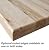 Allwood 1.5" x 30" x 30" Birch Table/Counter/Island Top see all edge options (Routed edges 1 face)
