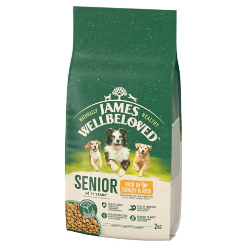 JAMES WELLBELOVED Rico Senior en Pavo y arroz 2kg