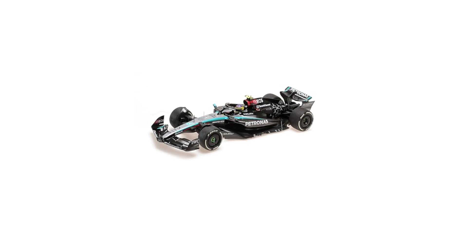 ミニチャンプス1/18メルセデスAMG F1 W15ルイス・ハミルトン2024