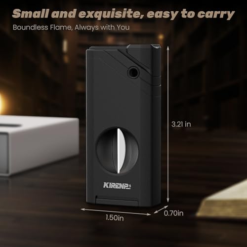 Encendedor soplete multifuncional recargable Kirenp miniatura 4