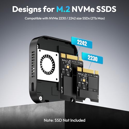 Image of ULANZI MA55 Magnetic SSD Enclosure M.2 NVMe with Magsafe