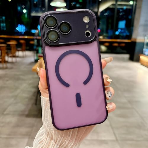 Coque mate pour iPhone 11 Pro violet foncé idéale pour le quotidien et le bureau