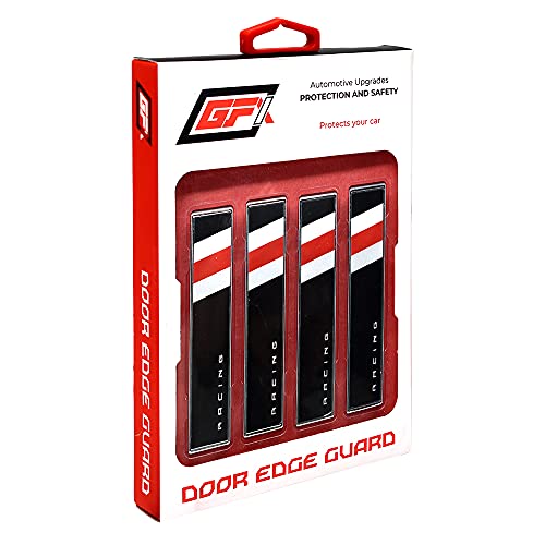 Image of GFX Car Door Edge Protector Guard Scratch (4Pcs) (Jupiter Sports-Black)
