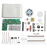 Kit radio stereo fai da te, kit elettronico CF210SP AM FM stereo radio con alimentazione 3,6 V, componenti tecnologici sintonizzatori DAB per progetti di laboratorio per studenti