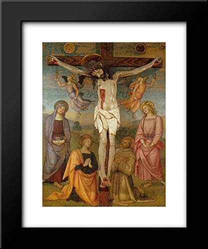 Pala Di Monteripido 20x24 Framed Art Print by Pietro Perugino