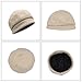 Suillty Women Retro Houndstooth Beret Hat Newsboy Caps Fashion Winter Knitted Wool French Style Painter Hats
