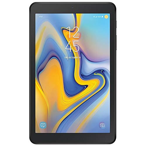 Samsung Galaxy Tab A 8.0" (32Gb, 2Gb, Wi-Fi + Cellular) 4G Lte Tablet, Gps, Gsm At&T Unlocked (T-Mobile, Metro, Cricket, Straight Talk) Us Warranty Sm-T387A (Black, 64Gb Sd Bundle) #TOP1