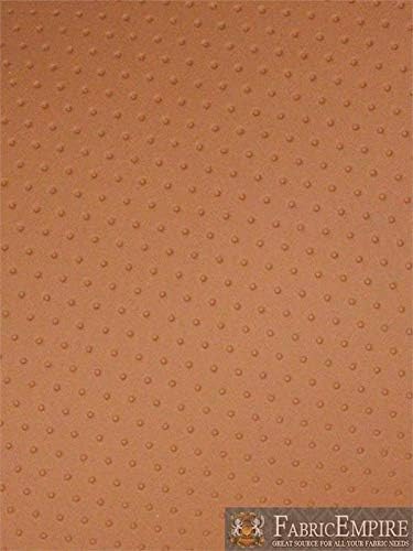 Miniatura 2 de Tapicería de vinilo en relieve con aspecto perforado "Sin agujeros!" 54 pulgadas de ancho vendido por The Yard (TAN)