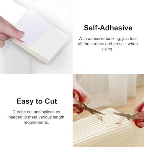 Waterproof Self-Adhesive Pole Padding - 10-Pack Protective Wrap for Metal Columns, Garage & Basement - Durable Safety Cushioning for Enhanced Protection