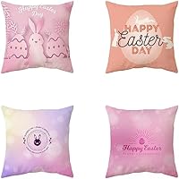 Mefooge Fundas Cojines 30x30cm Juego de 4 Lino Decoración Funda