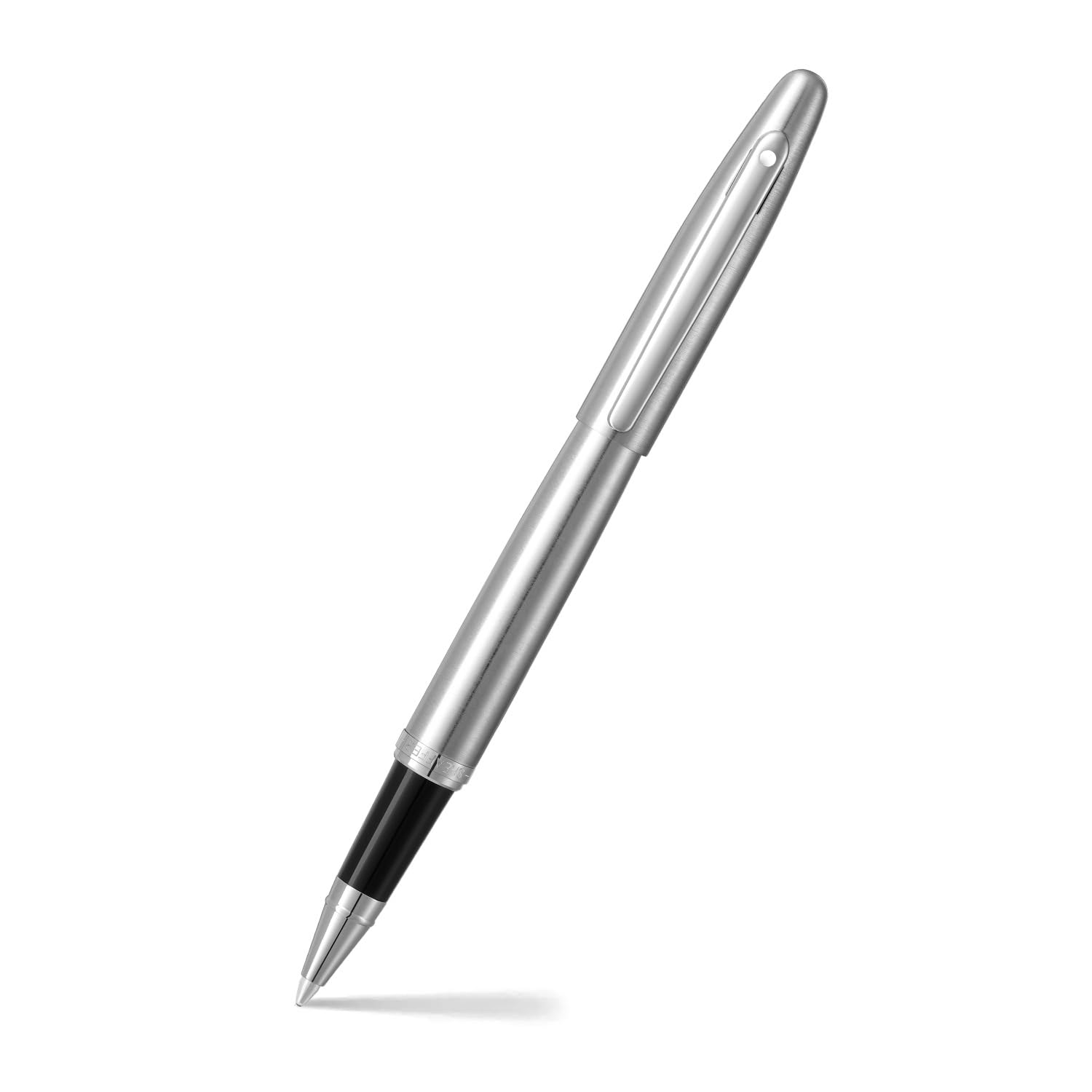 Sheaffer VFM 9426 Brushed Chrome Rollerball Pen With Chrome Trim | Premium Pen Silver