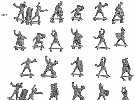 Mars Figures 72052-1/72 Teutonic Foot Sergeants, 1st Half of The XV Century