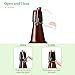 TienChoo 12oz Amber Glass Beer Bottles with Flip Top Airtight Lids, 10 Pack Swinging Top Home Brewing Bottles for Kombucha, Vanilla Extract, Kefir, Juice, Wine, Fermentation