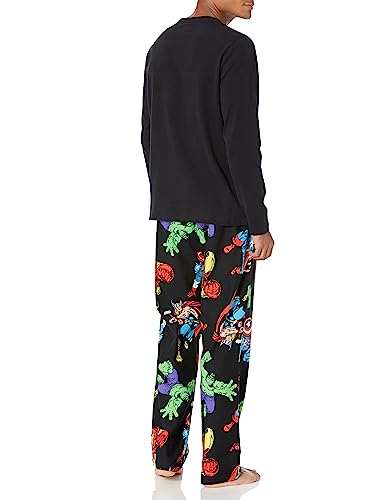 Image of Amazon Essentials Disney | Marvel | Star Wars Men's Flannel Pajama Sleep Sets