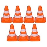 Miniaturverkehrskegel Verkehrskegel können als Requisiten zum Unterrichten von Verkehrswissenschaften verwendet werden, auch für den DIY- Sandtisch, der technischen Konstruktion usw. geeignet.
