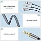 LUIRSAY Aux-Kabel für i-Phone, [Mfi Certified] 3-in-1 USB C 3,5 mm Aux-Kabel, Aux-Maschine Kabel kompatibel mit iPhone 16/15/14, i-Pad (nicht für Anrufe)