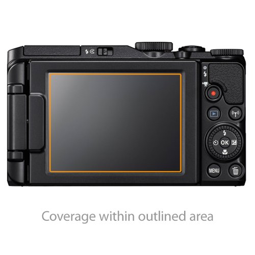 BoxWave Screen Protector Compatible with Nikon Coolpix S9900 - ClearTouch Crystal (2-Pack), HD Film Skin - Shields from Scratches