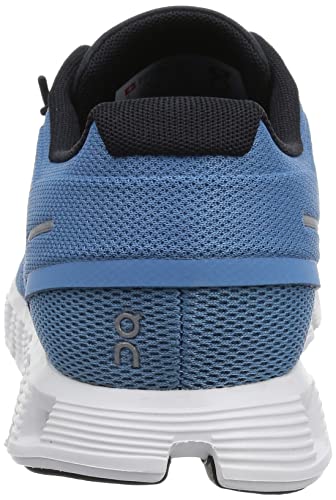 On Men's Cloud 5 Sneakers, Niagara/Black, 83